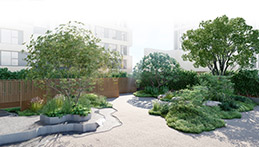 어나드범어 소소담원 월영지 조경 이미지